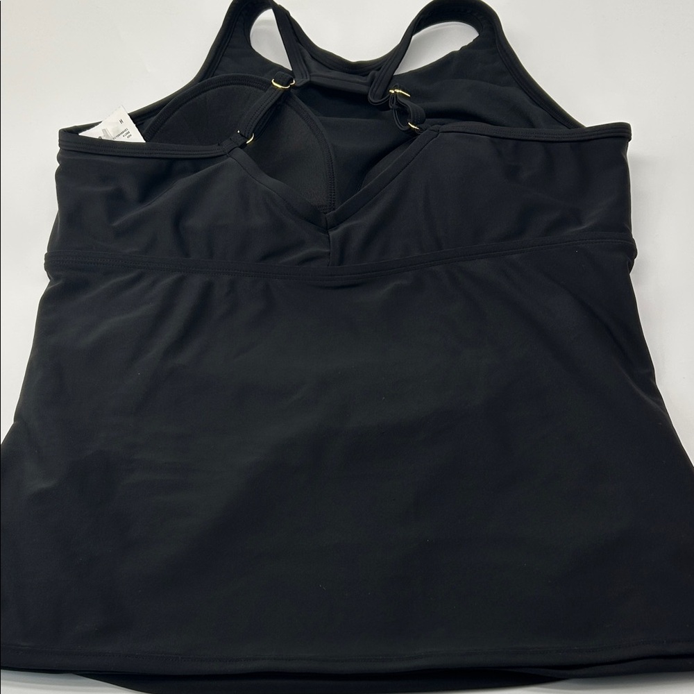 Kona Sol Black Women's One Piece Swimsuit - Picture 10 of 16